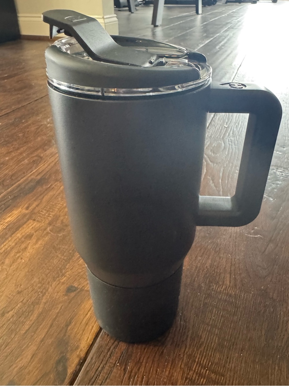 HydroJug Large Travel Mug with Handle - Matte Black